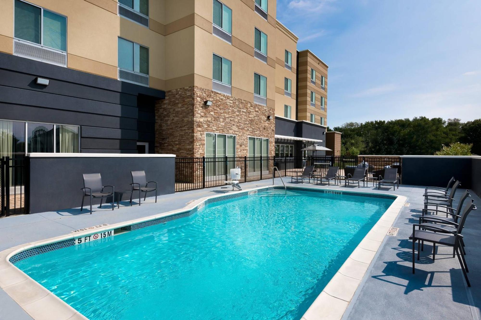 Fairfield Inn & Suites Charlotte Monroe Exterior foto